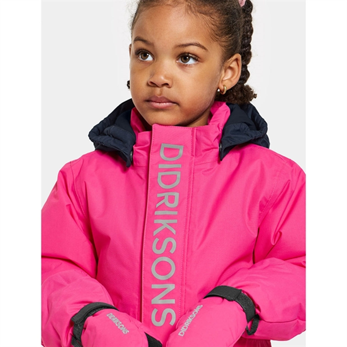 Didriksons True Pink Rio Kids Flyverdragt