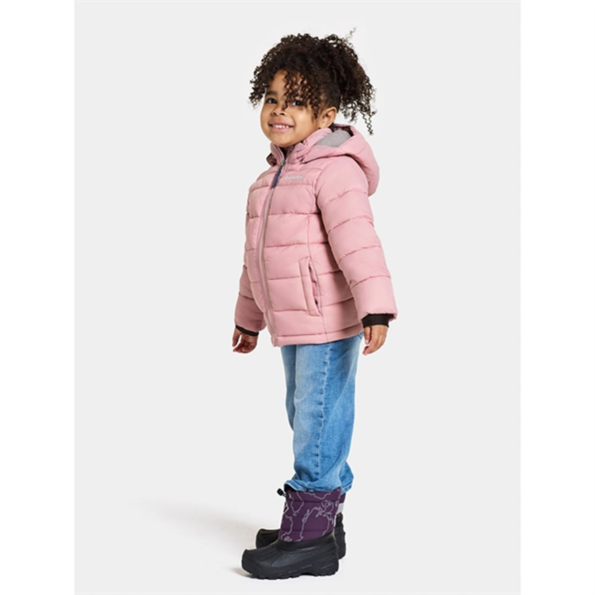 Didriksons Soft Pink Rodi Kids Jakke