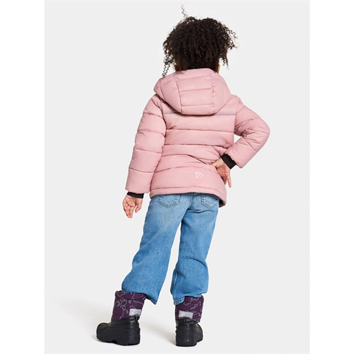 Didriksons Soft Pink Rodi Kids Jakke