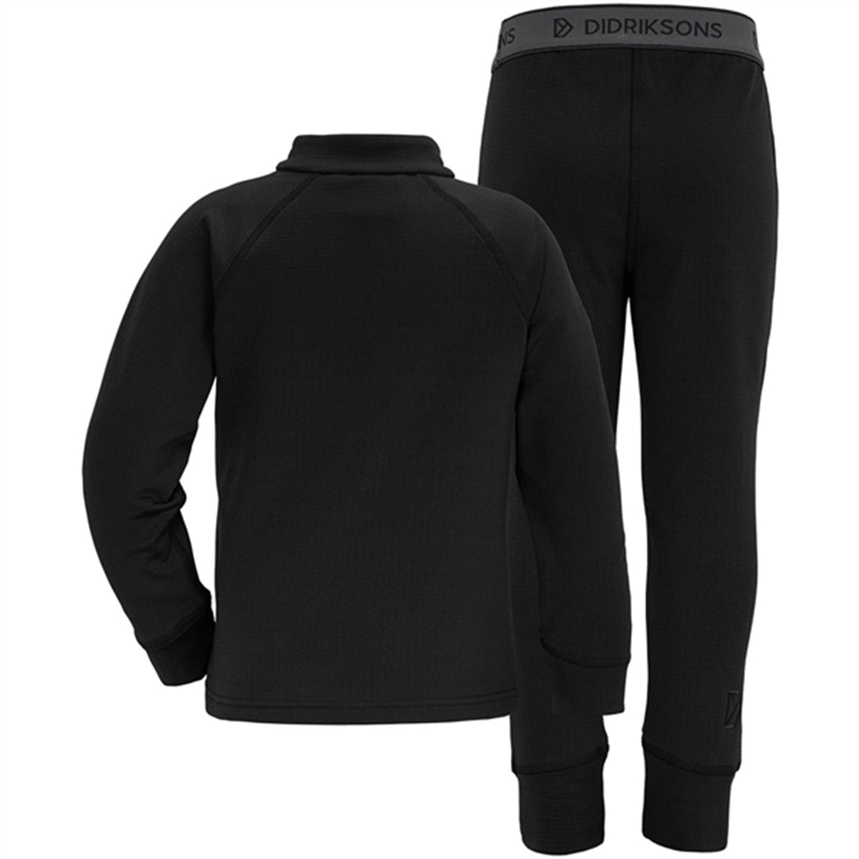 Didriksons Black Jadis Kids Fleece Sæt