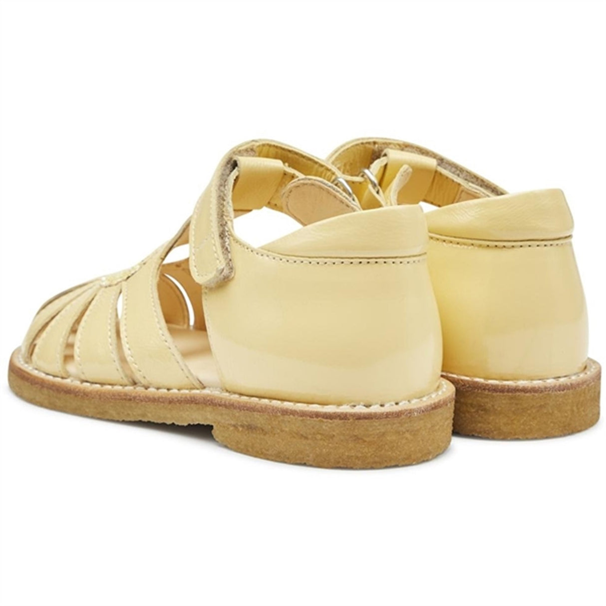 Angulus Hjerte Sandaler Mellow Yellow/Pineapple glitter