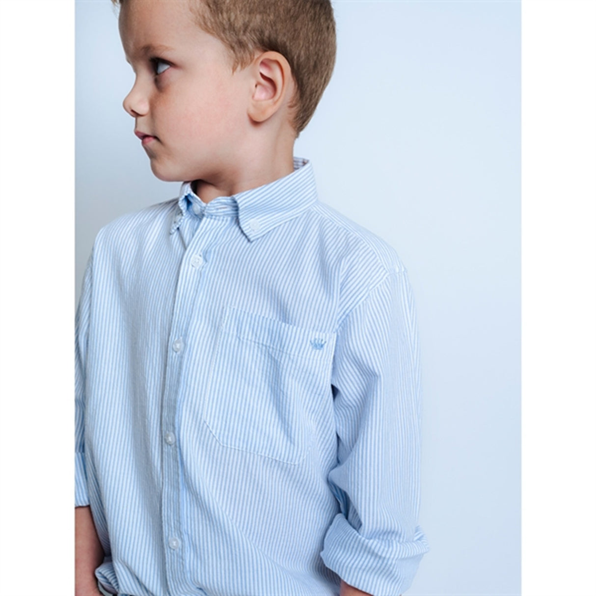 Hust & Claire Mini Light Blue Ruben Skjorte NOOS