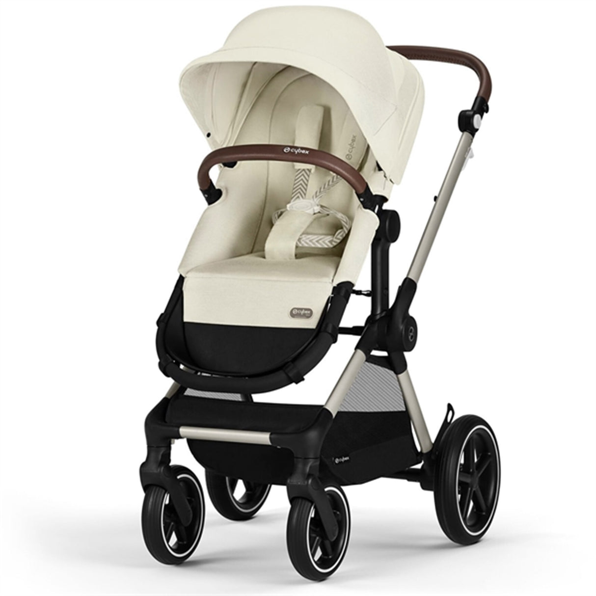 Cybex Eos Lux 2-i-1 Klapvogn Seashell Beige