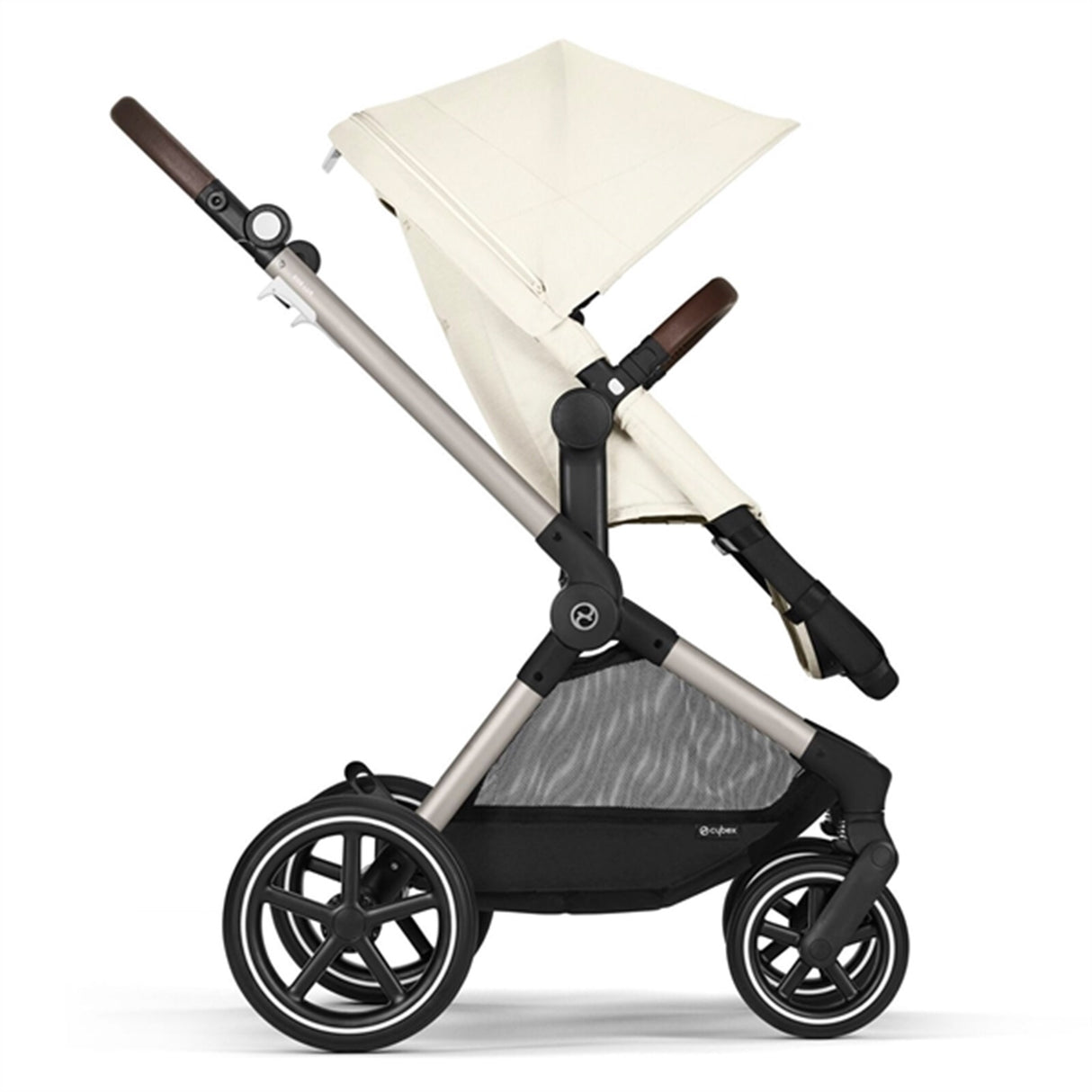 Cybex Eos Lux 2-i-1 Klapvogn Seashell Beige