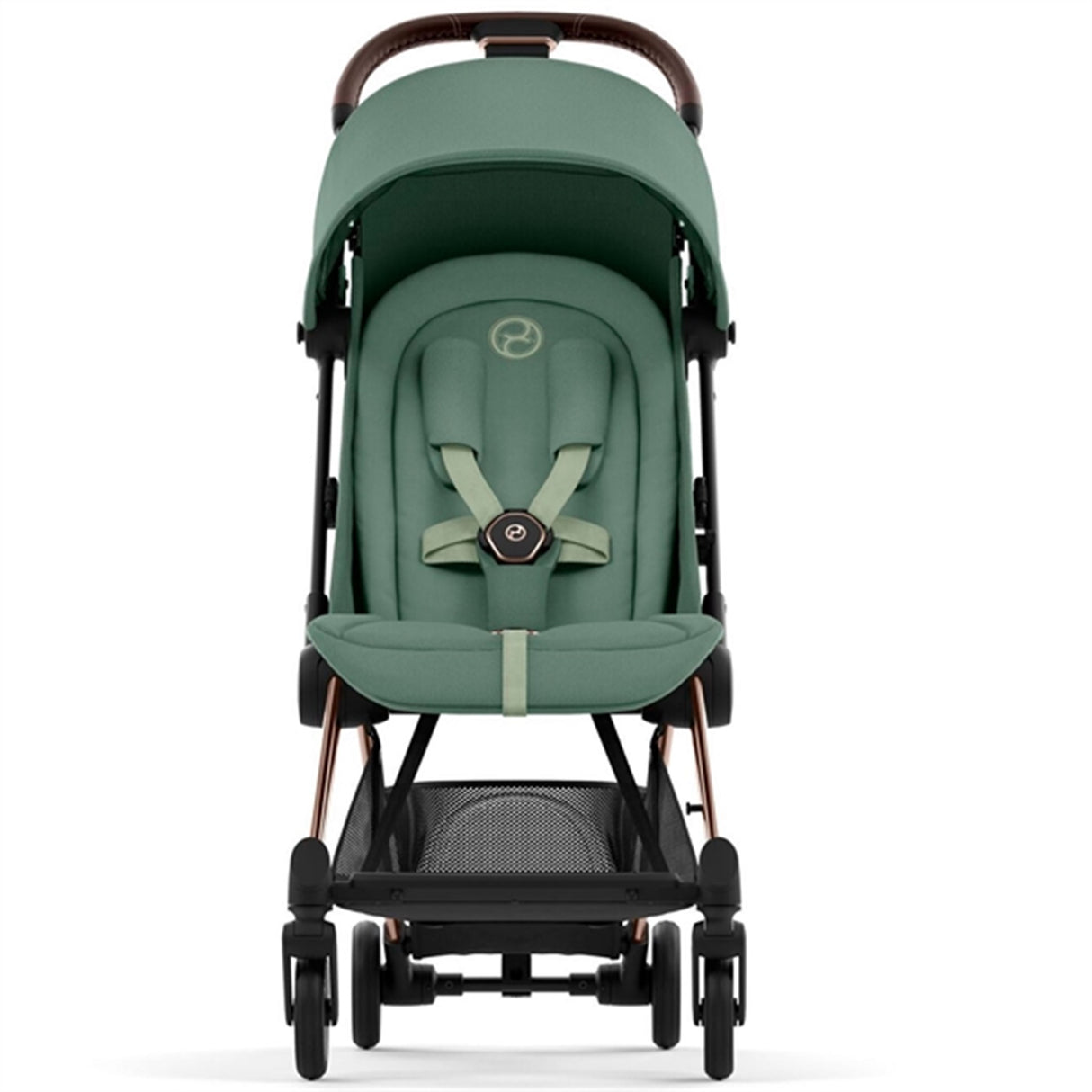 Cybex Coya Klapvogn Rosegold Leaf Green