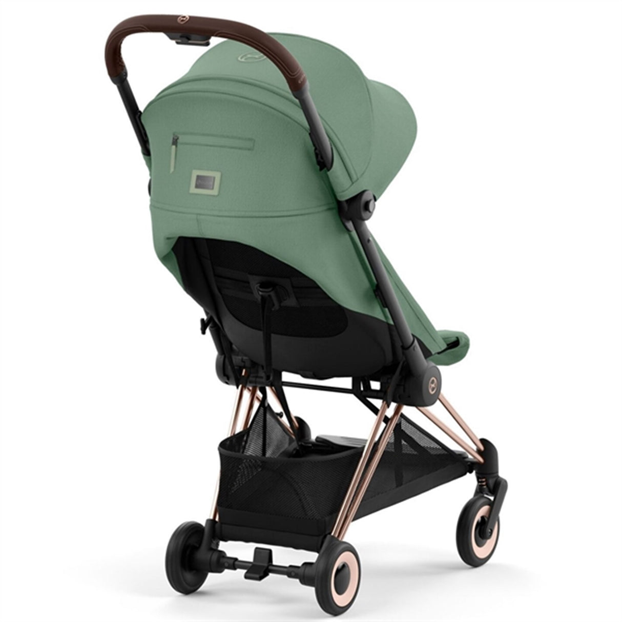 Cybex Coya Klapvogn Rosegold Leaf Green