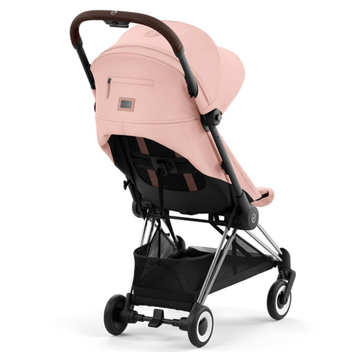Cybex COYA Klapvogn Chrome Dark Brown Peach Pink