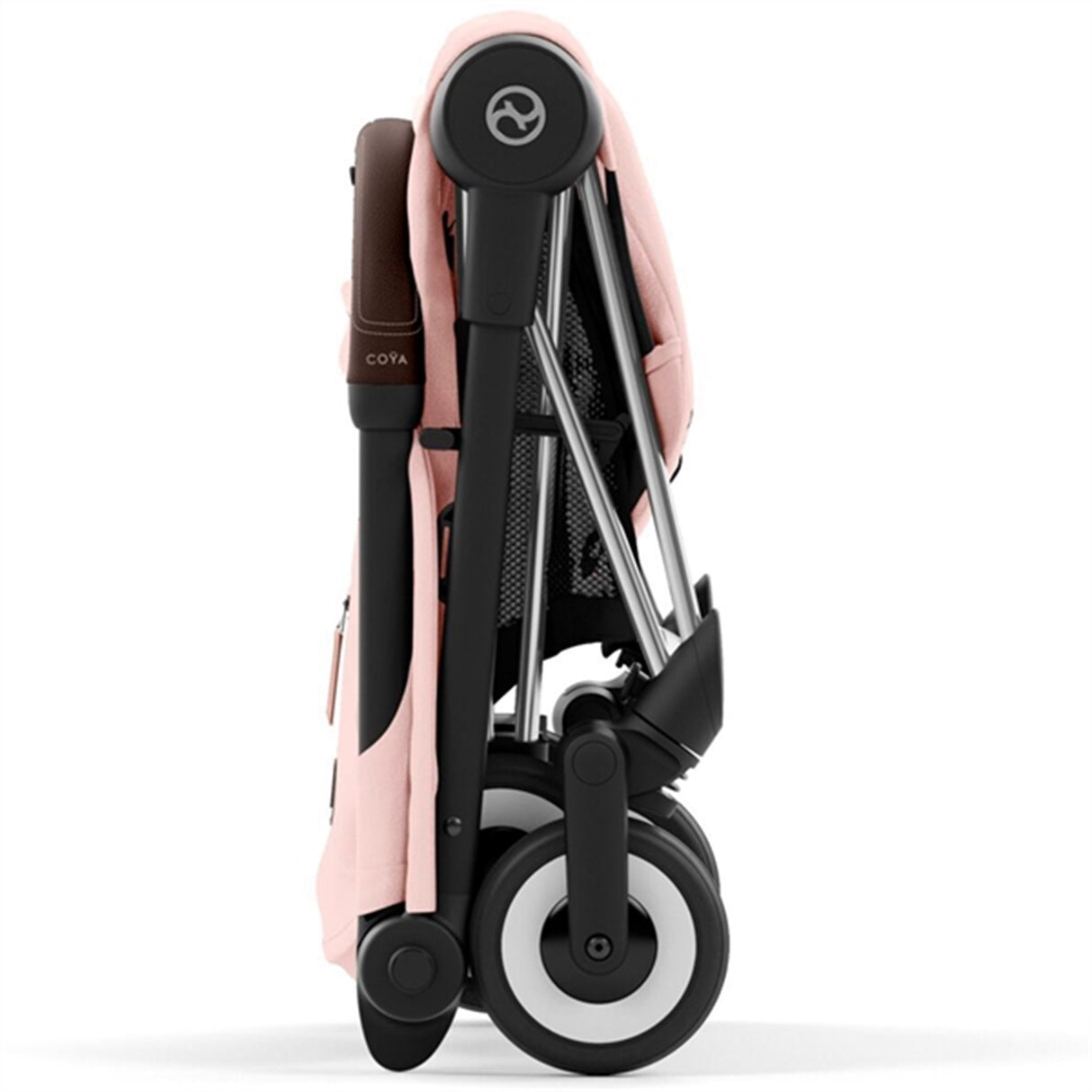 Cybex COYA Klapvogn Chrome Dark Brown Peach Pink