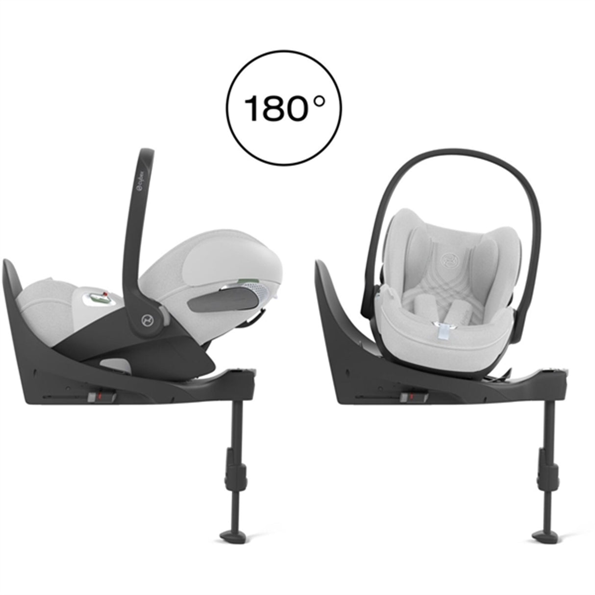 Cybex CLOUD T I-SIZE Plus Autostol Platinum White