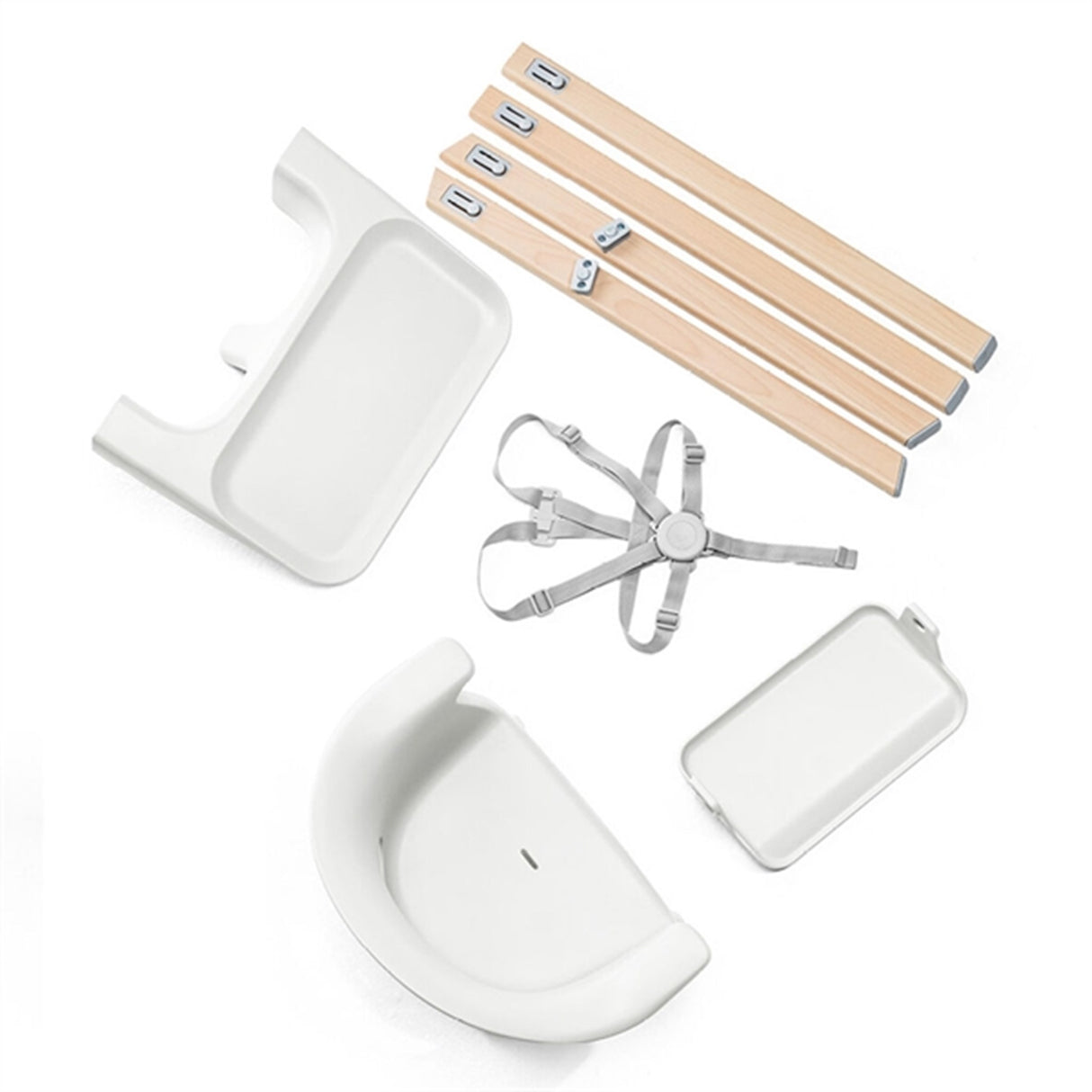 Stokke® Clikk™ Højstol White Inkl. Transport Taske
