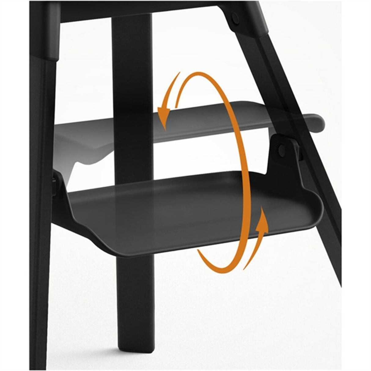 Stokke® Clikk™ Højstol Midnight Black