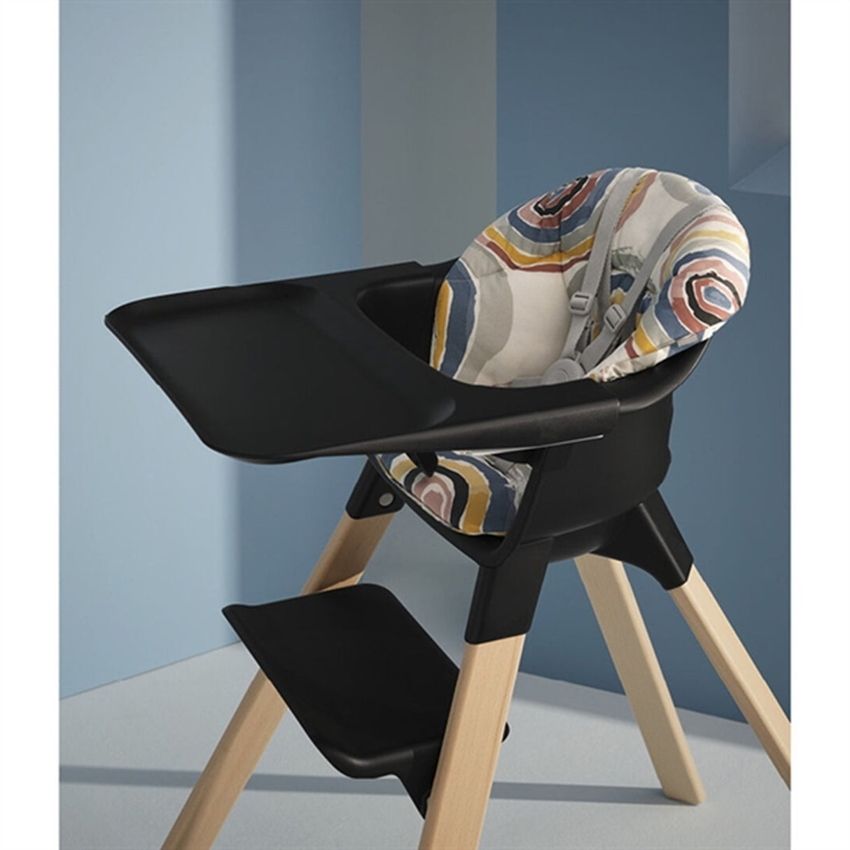 Stokke® Clikk™ Højstol Black Natural