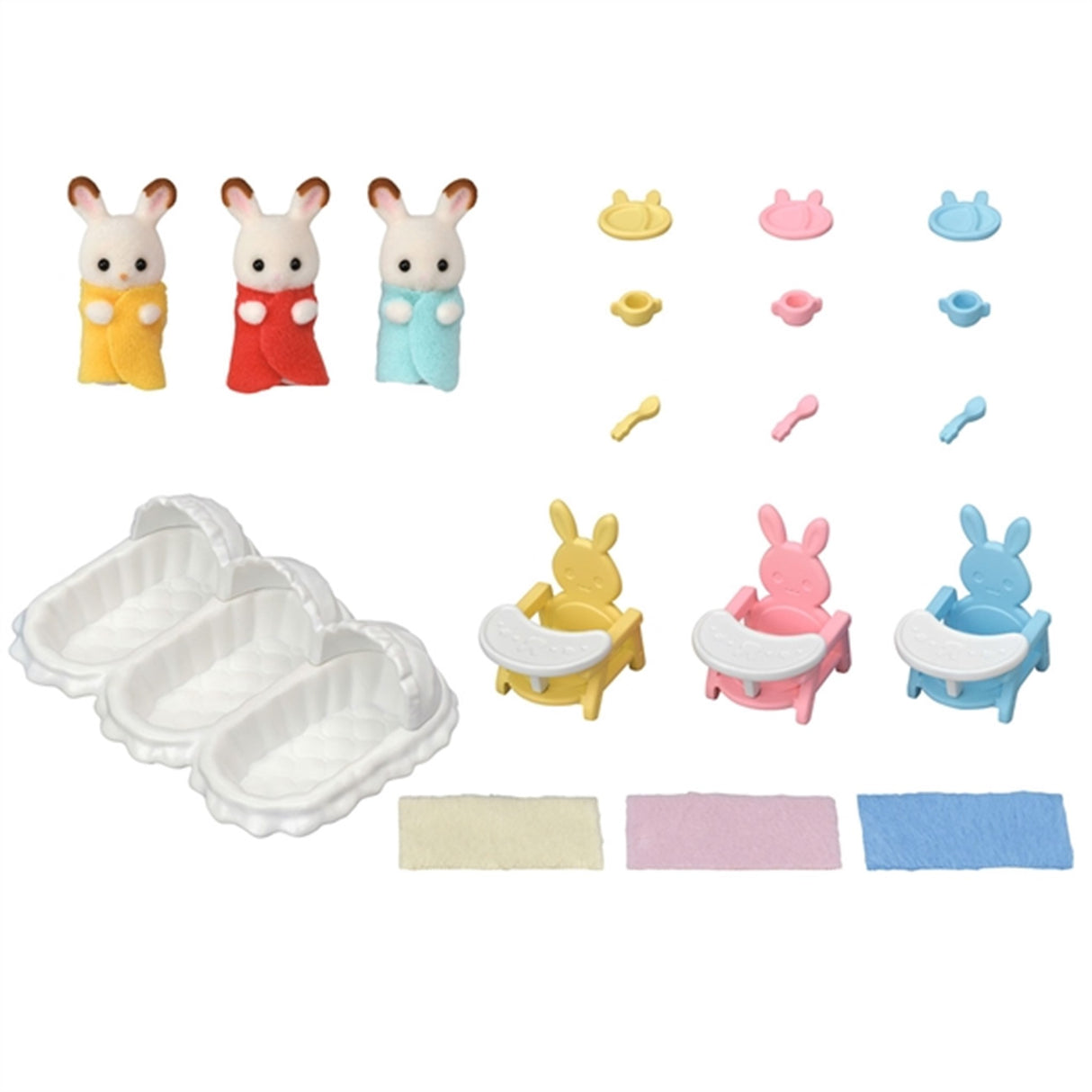Sylvanian Families® Starter Udstyr Til Trillinger