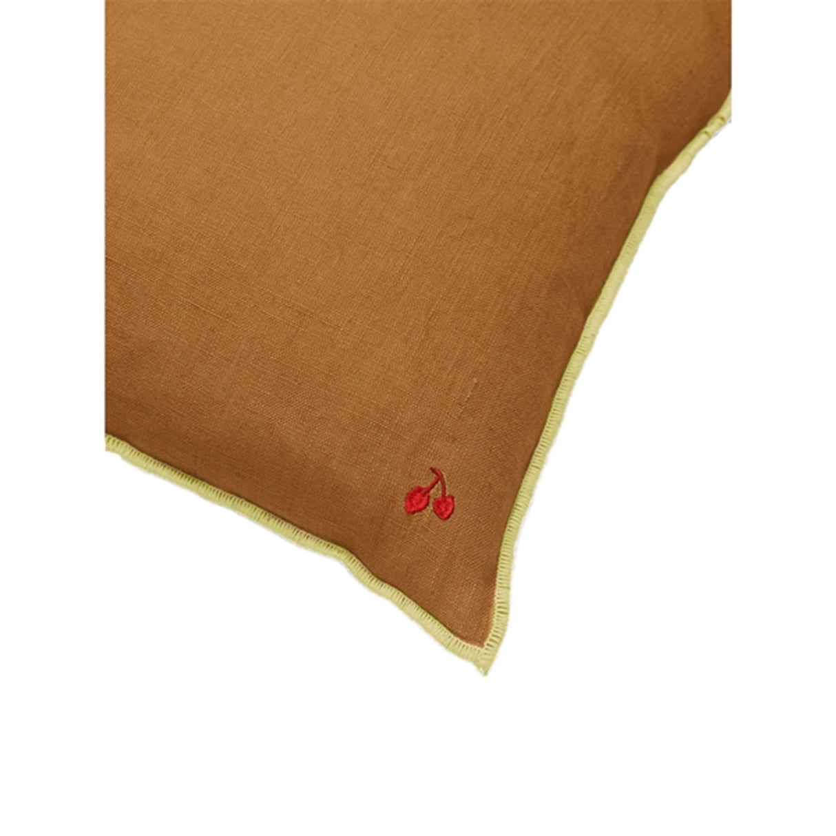 Ferm Living Contrast Hør Pude Sugar Kelp