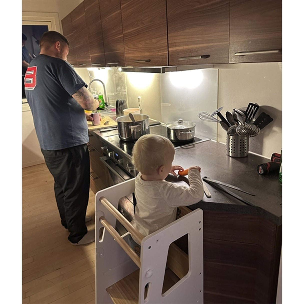 HEMMINGSEN Kids Liv Læringstårn Pro Hvid