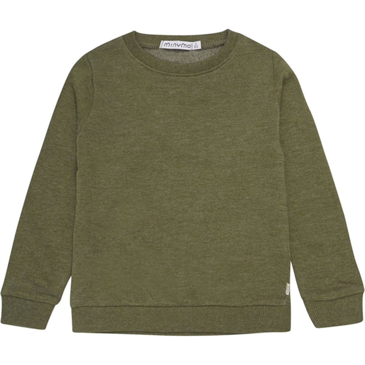 Minymo Dark Olive Sweat Sæt 2-pak NOOS