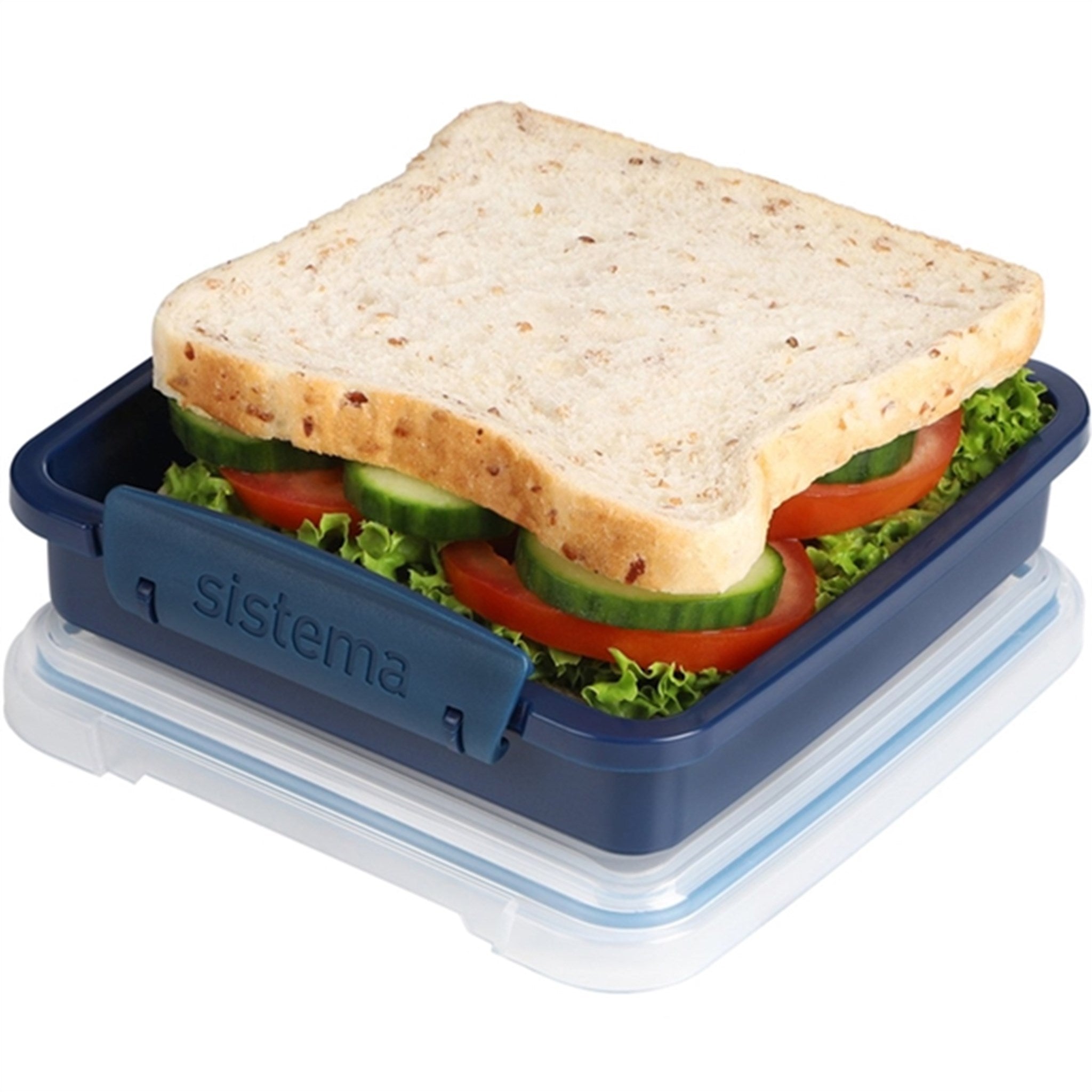 Sistema Renew To Go Sandwich Madkasse 450 ml Blå 4