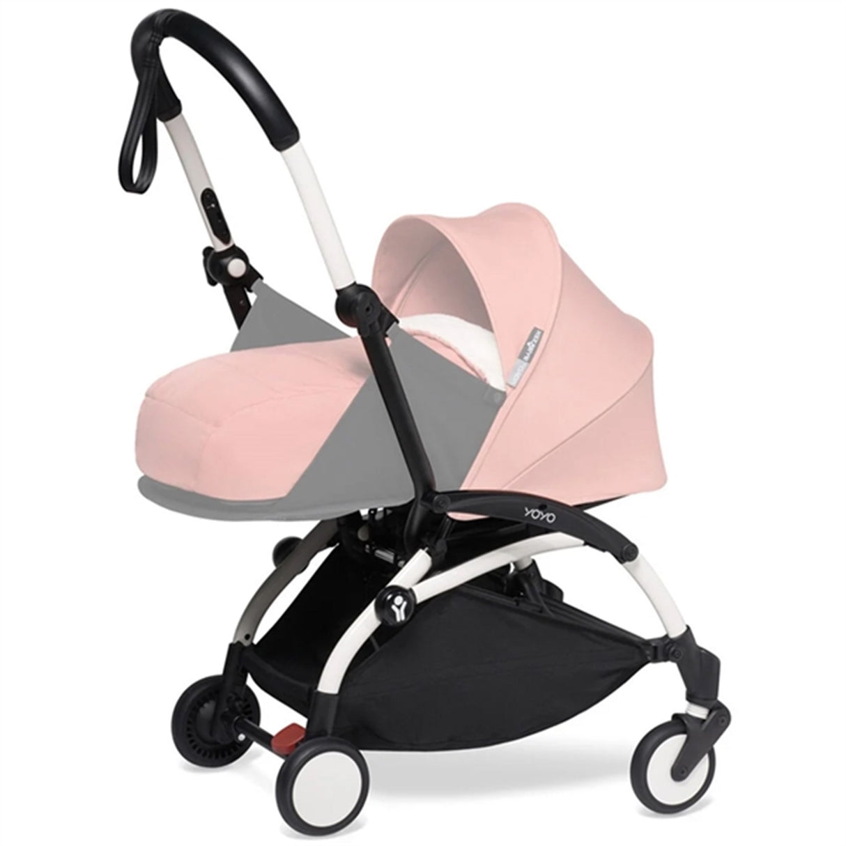 YOYO² Alt i et klapvogn og barnevognsstel White