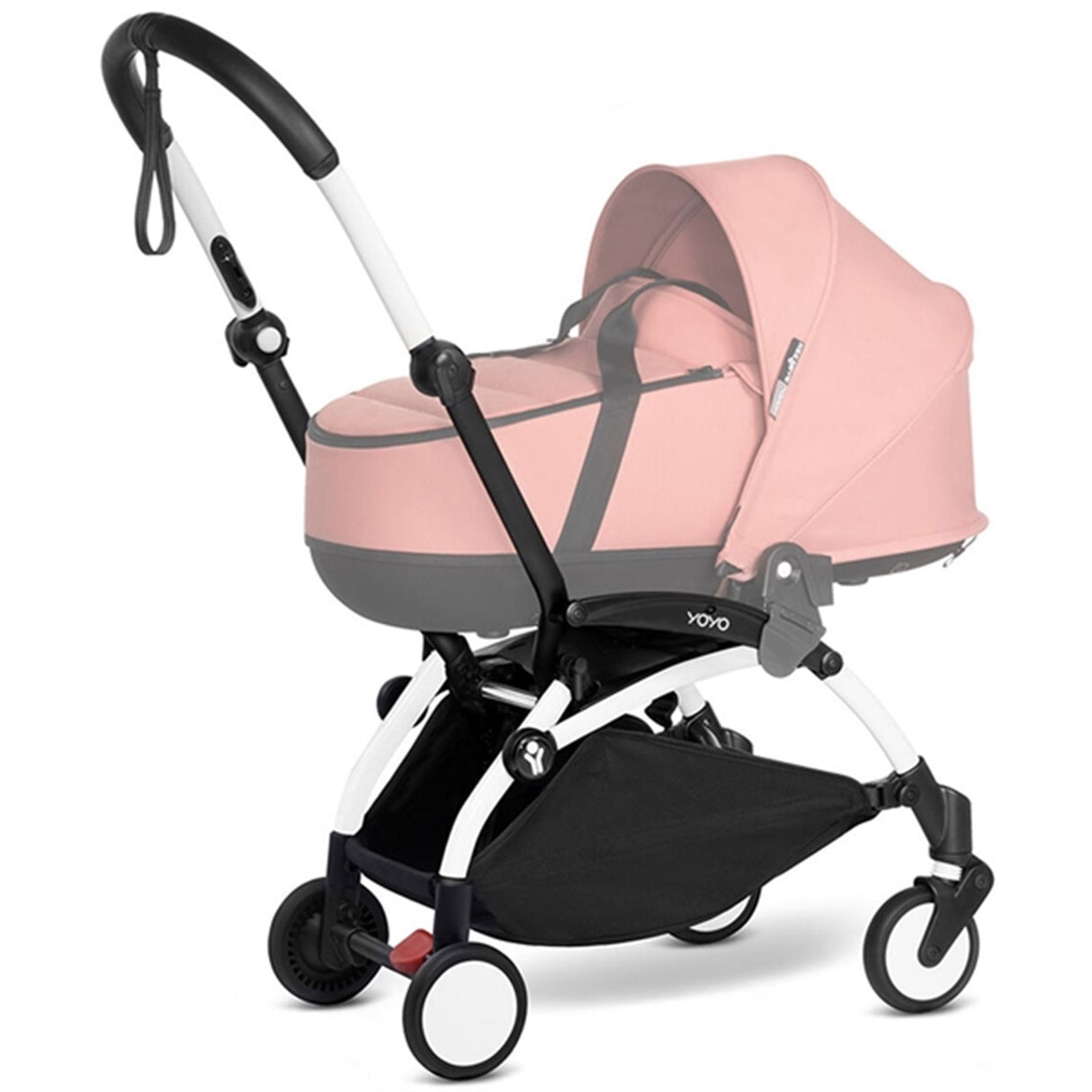 YOYO² Alt i et klapvogn og barnevognsstel White