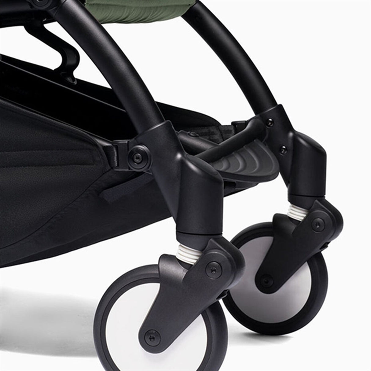 YOYO² Alt i et klapvogn og barnevognsstel Black