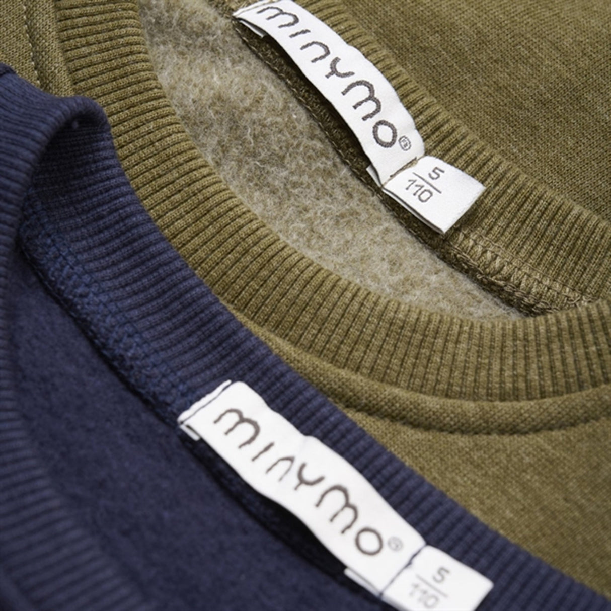 Minymo Dark Olive Sweatshirt 2-pak NOOS