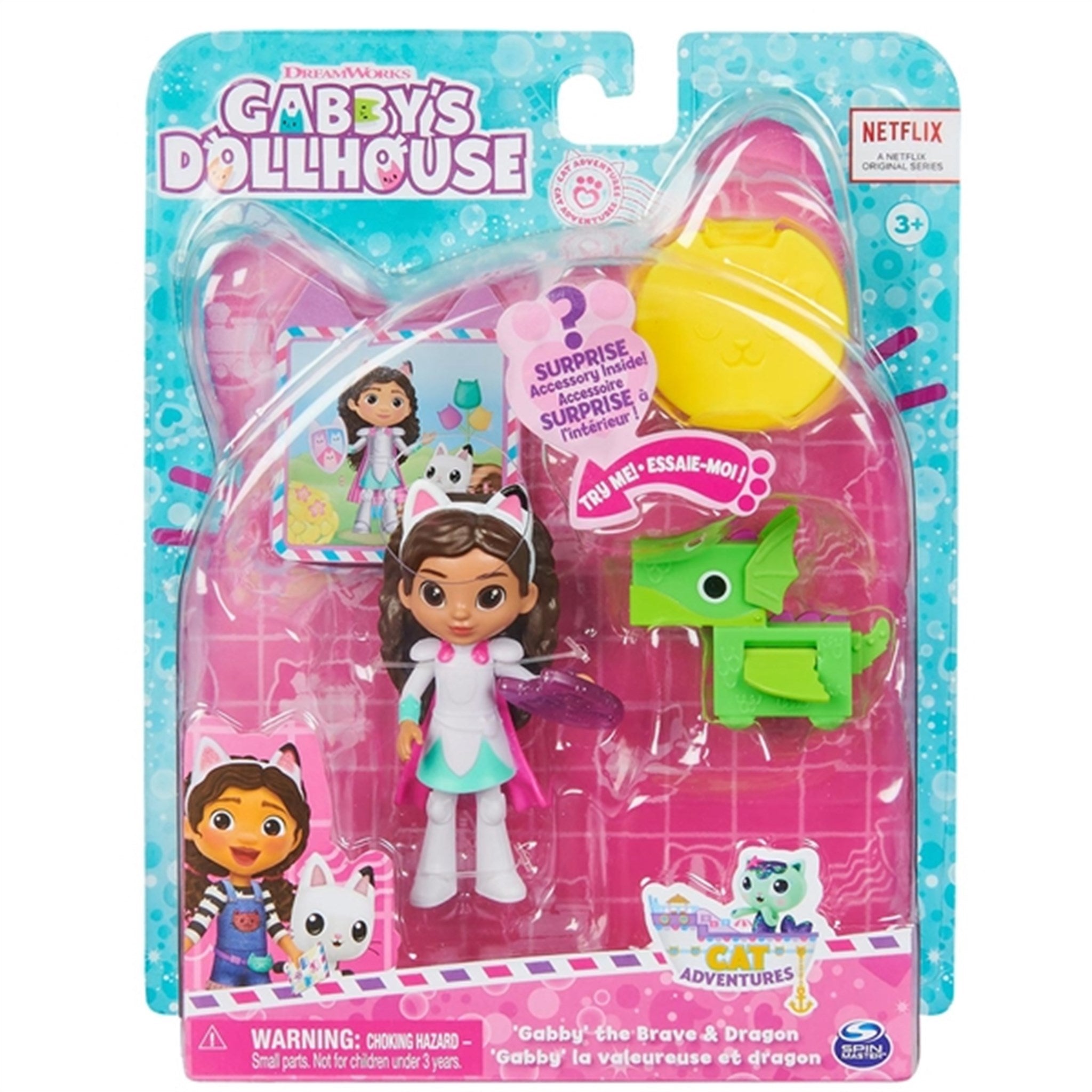 Gabby's Dollhouse - Cat-tivity Pack - Den Modige og Dragen