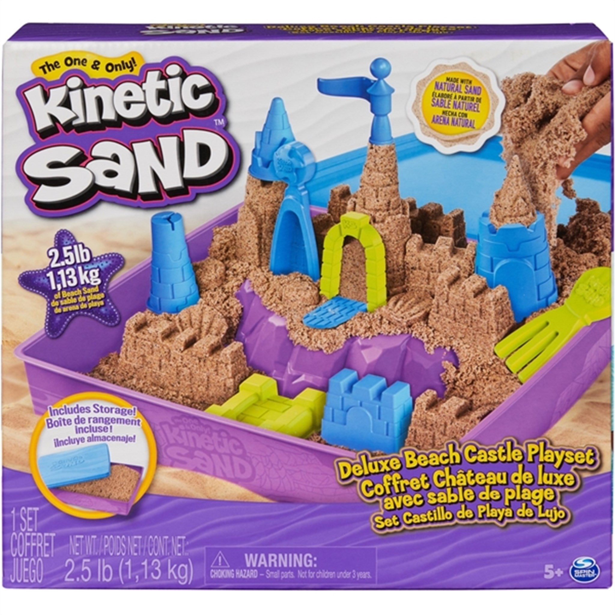 Kinetic Sand Deluxe Sandslot Legesæt 5