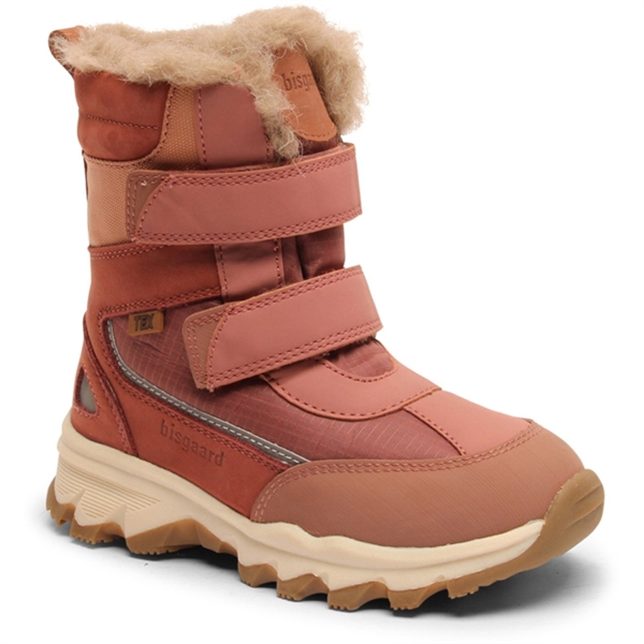 Bisgaard Eddie Tex Stivali Invernali Unisex Bambino, Rosa, Taglia 33 EU – Impermeabili E Caldi Con Fodera In Lana - 2