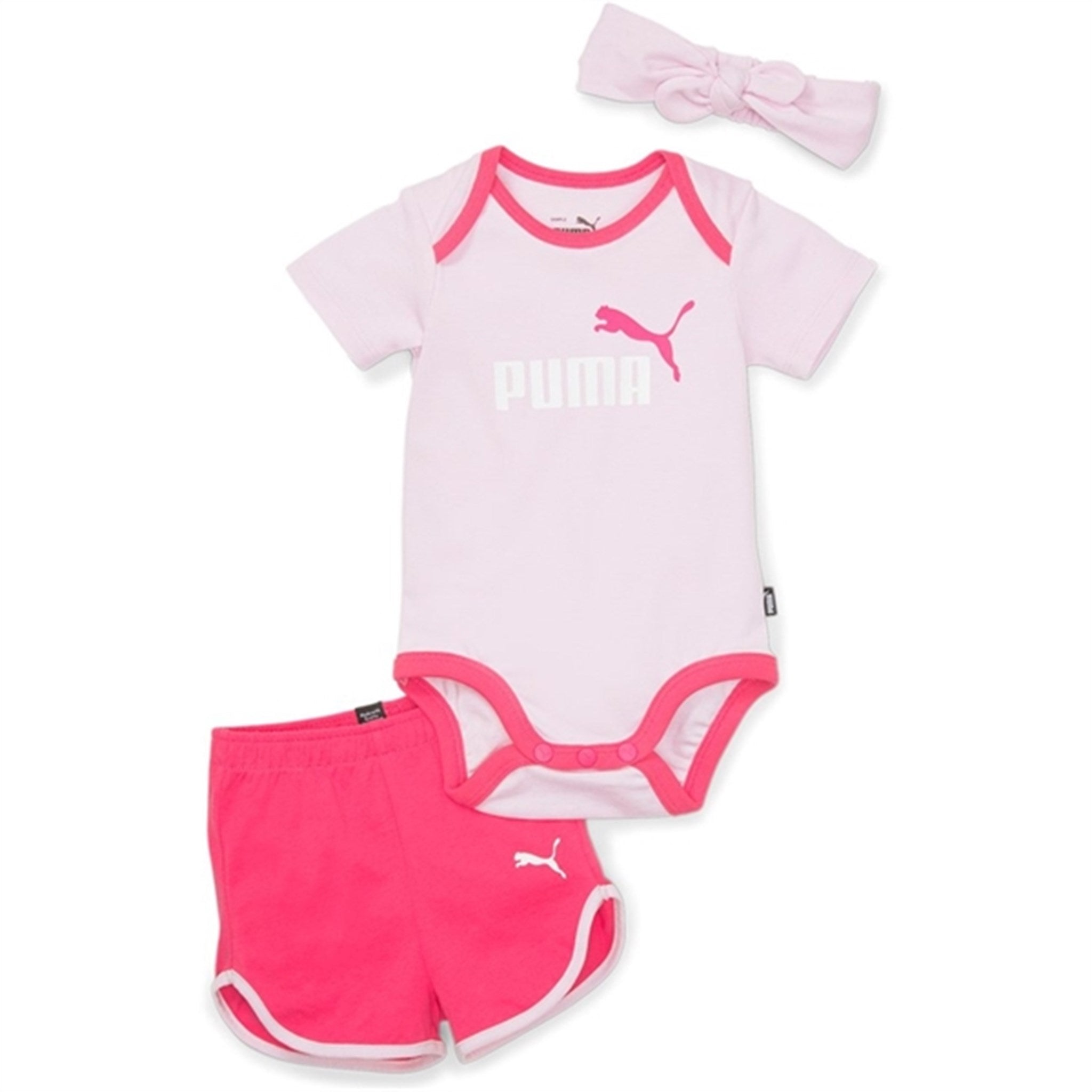 Puma Minicats Bow Newborn Sæt Pearl Pink