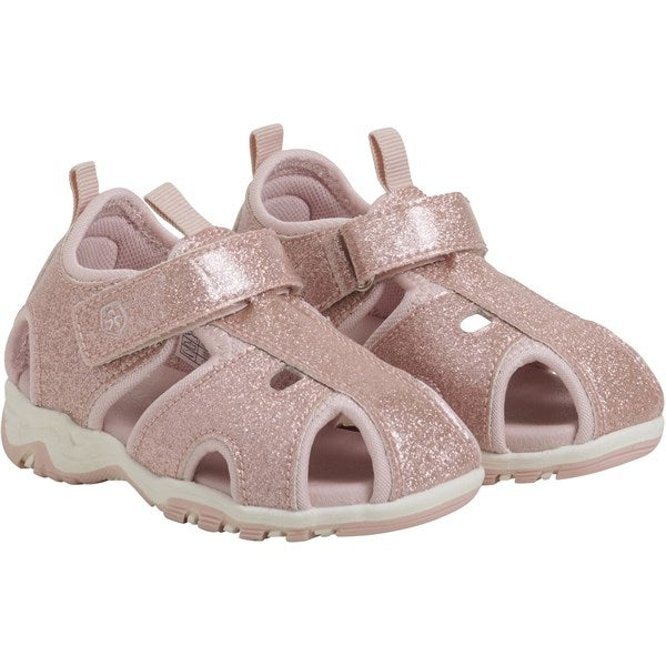 Color Kids Baby Sandaler med Velcro Strop Chalk Pink
