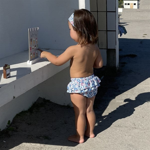 Petit Crabe Betsy B Ida Babybadebukser Liberty© fabric