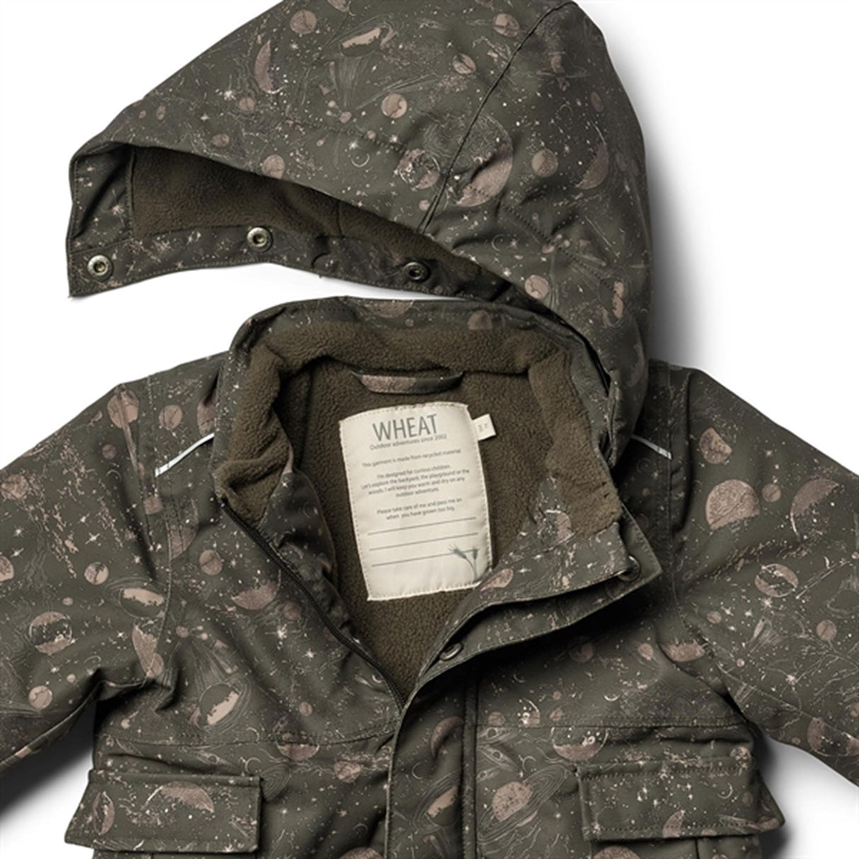 Wheat Jakke Johan Tech Dry Black Space