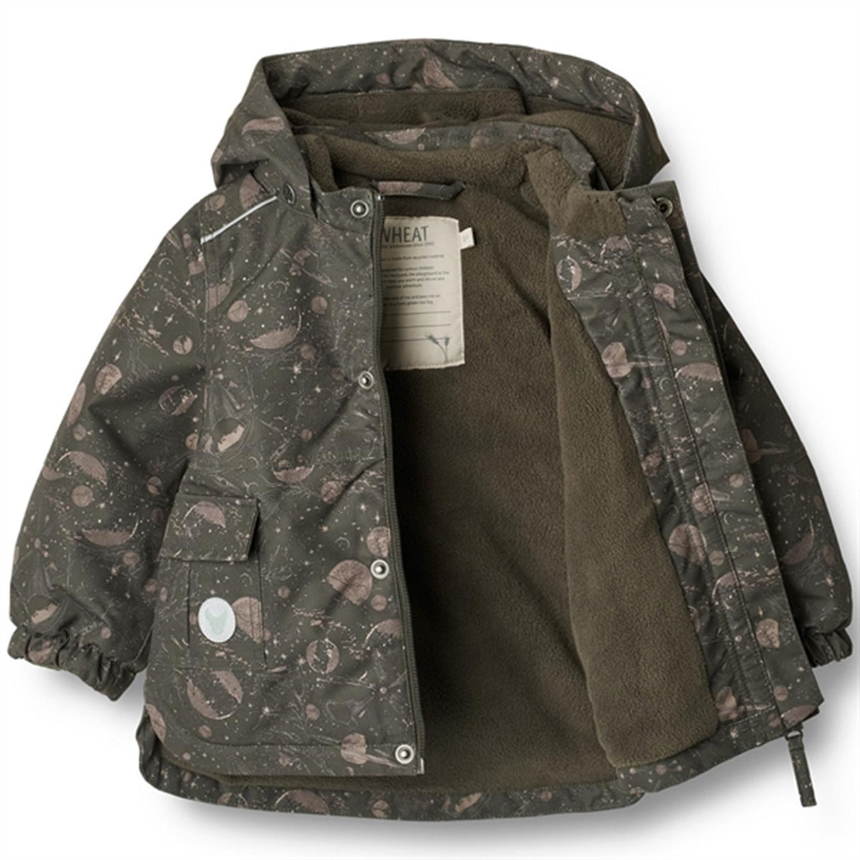 Wheat Jakke Johan Tech Dry Black Space