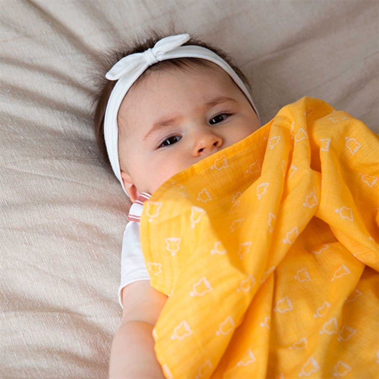 Sophie la Girafe 4 Farvet Stofble Sæt