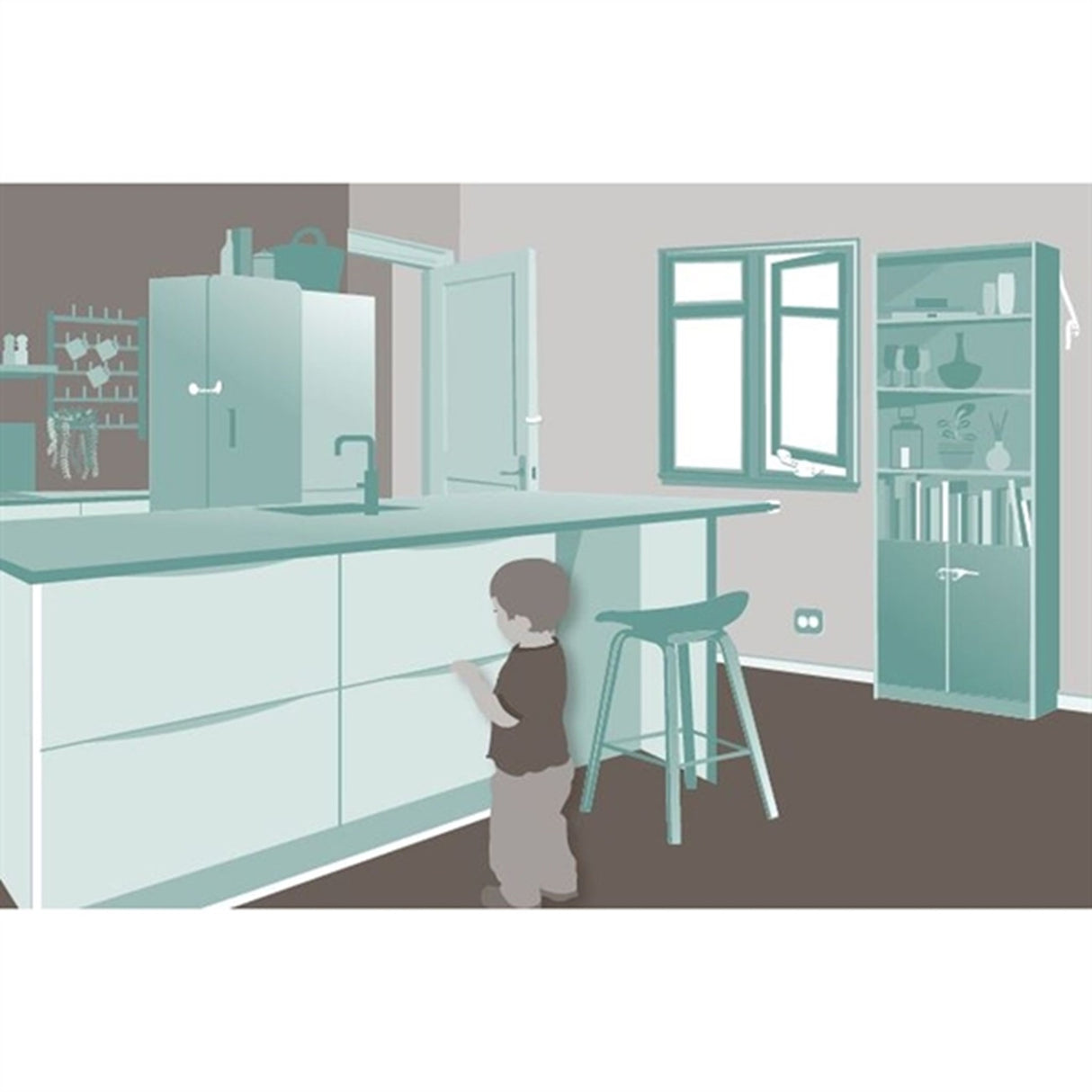 BabyDan Børnesikring Startsæt EUR