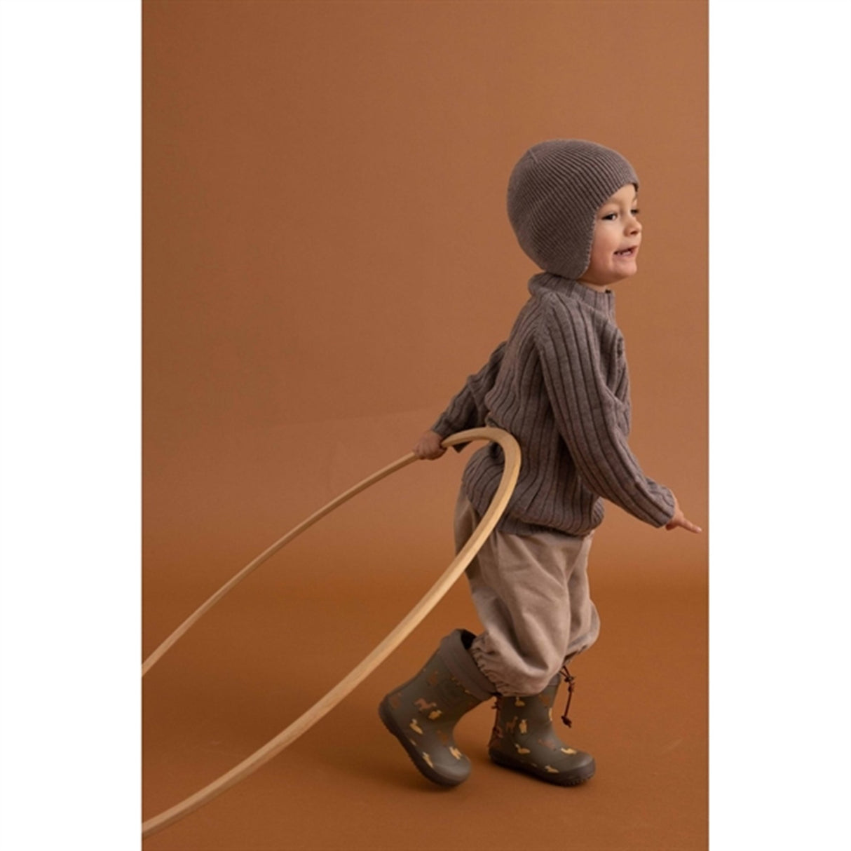 Huttelihut X Bisgaard Vinter Termo Gummistøvle Earth