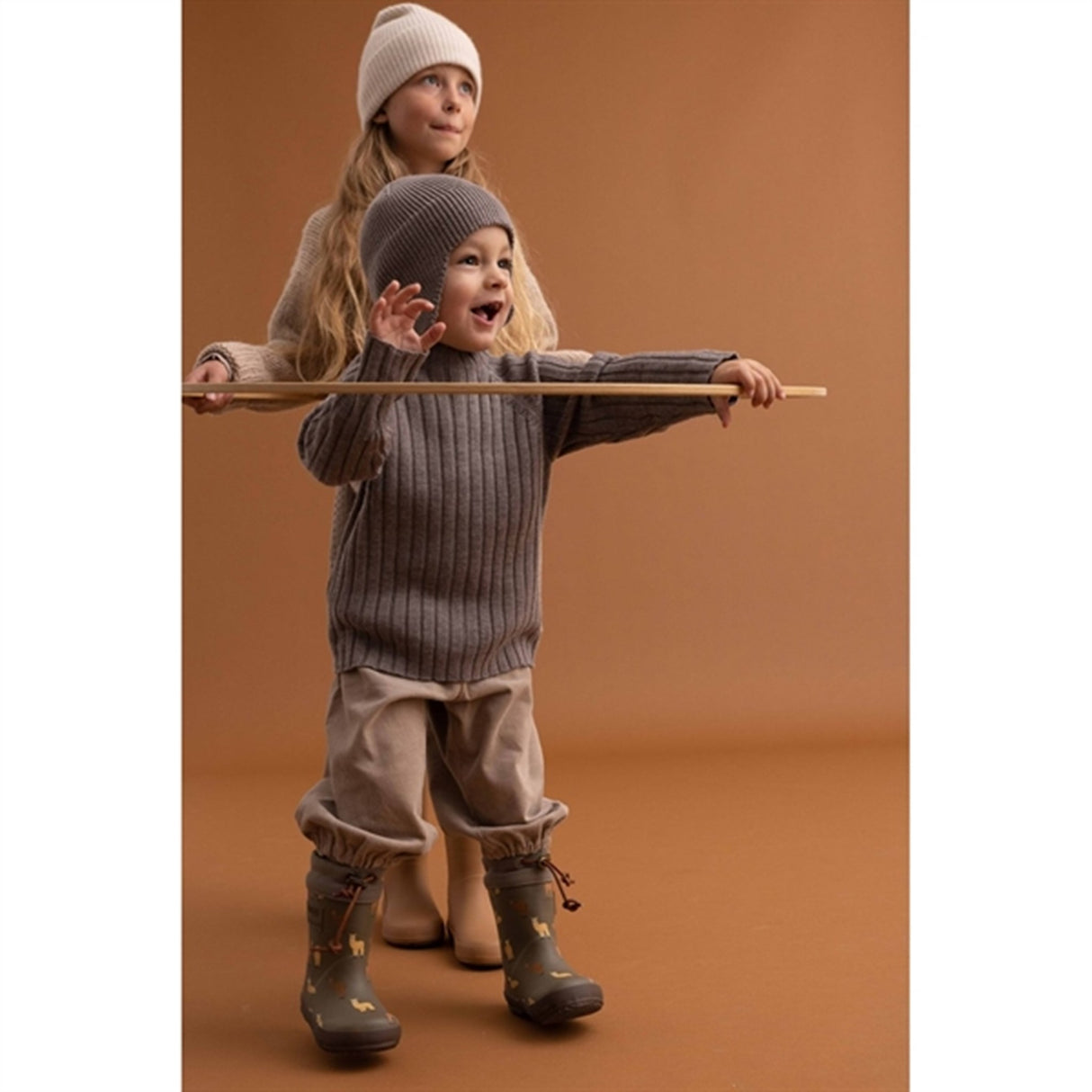 Huttelihut X Bisgaard Vinter Termo Gummistøvle Earth