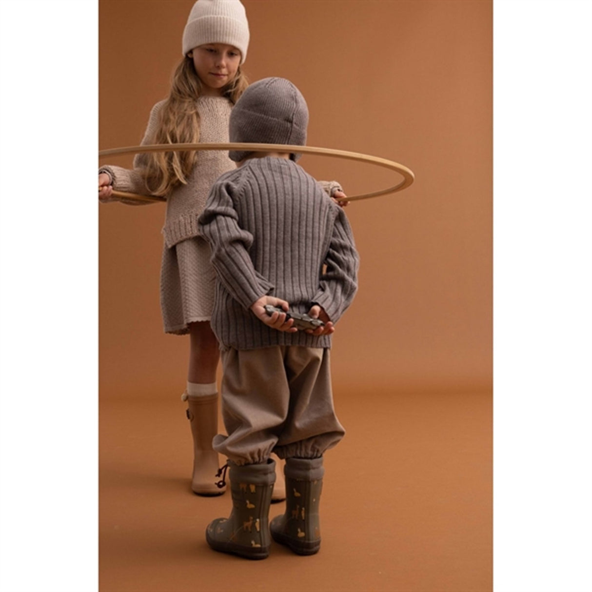 Huttelihut X Bisgaard Vinter Termo Gummistøvle Earth