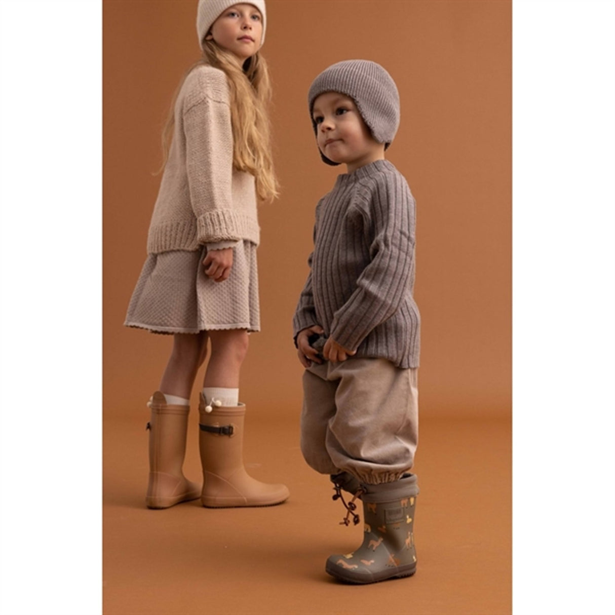 Huttelihut X Bisgaard Vinter Termo Gummistøvle Earth