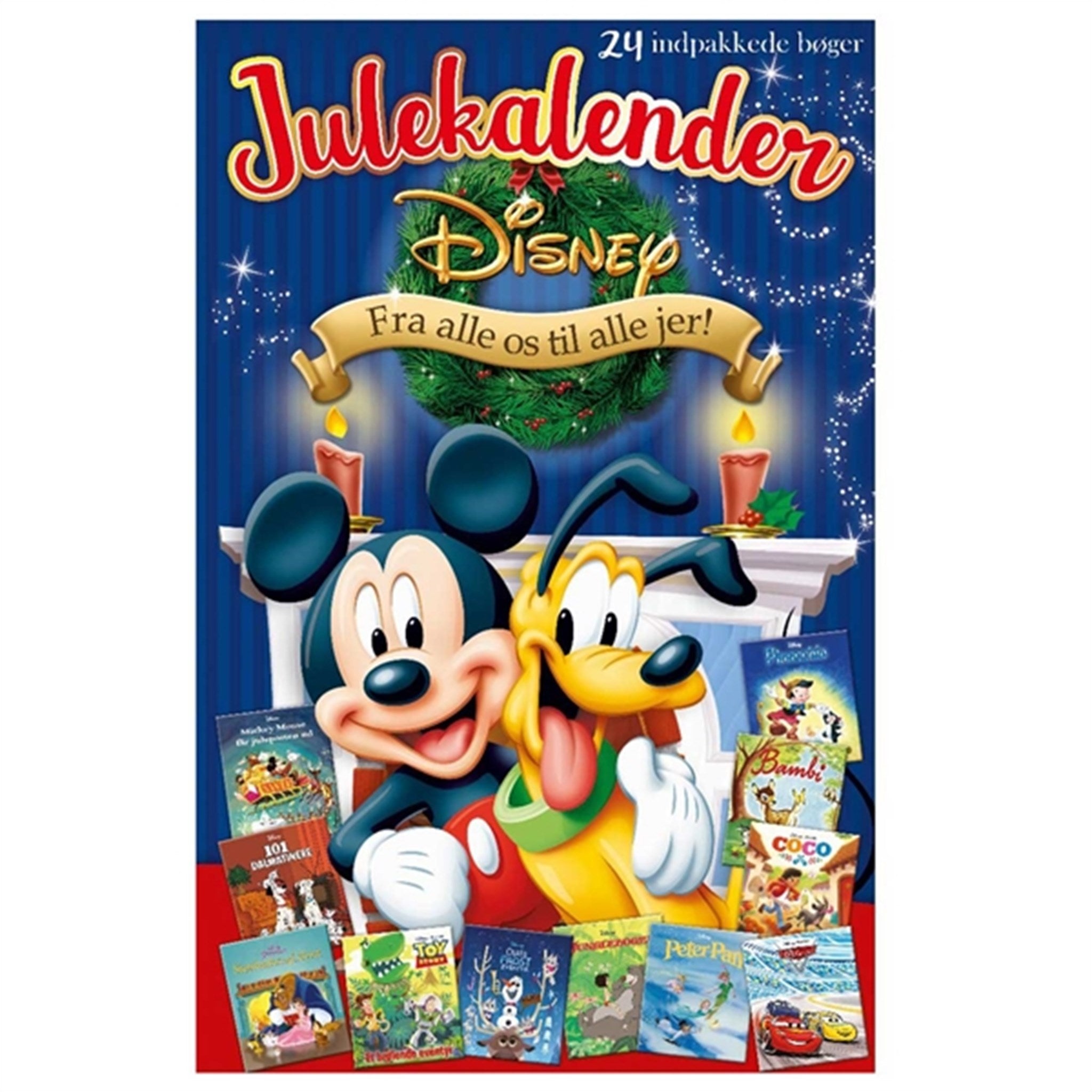 Karrusel Forlag - Disney Julekalenderbog - 24 bøger