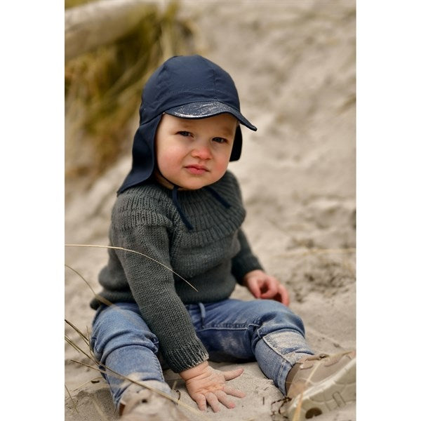 Mikk-Line Solhat Solid Blue Nights