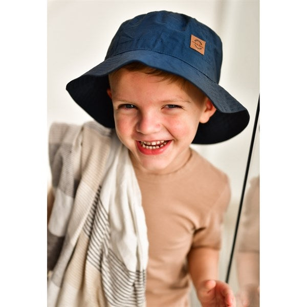 Mikk-Line Sommer Bøllehat Solid Blue Nights