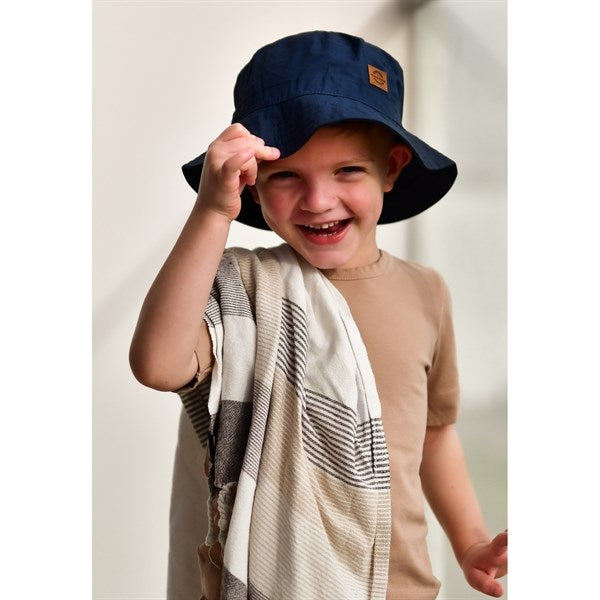 Mikk-Line Sommer Bøllehat Solid Blue Nights