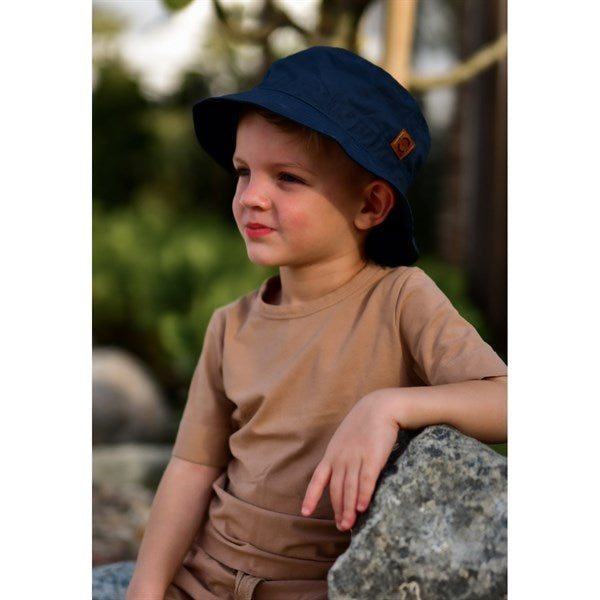 Mikk-Line Sommer Bøllehat Solid Blue Nights