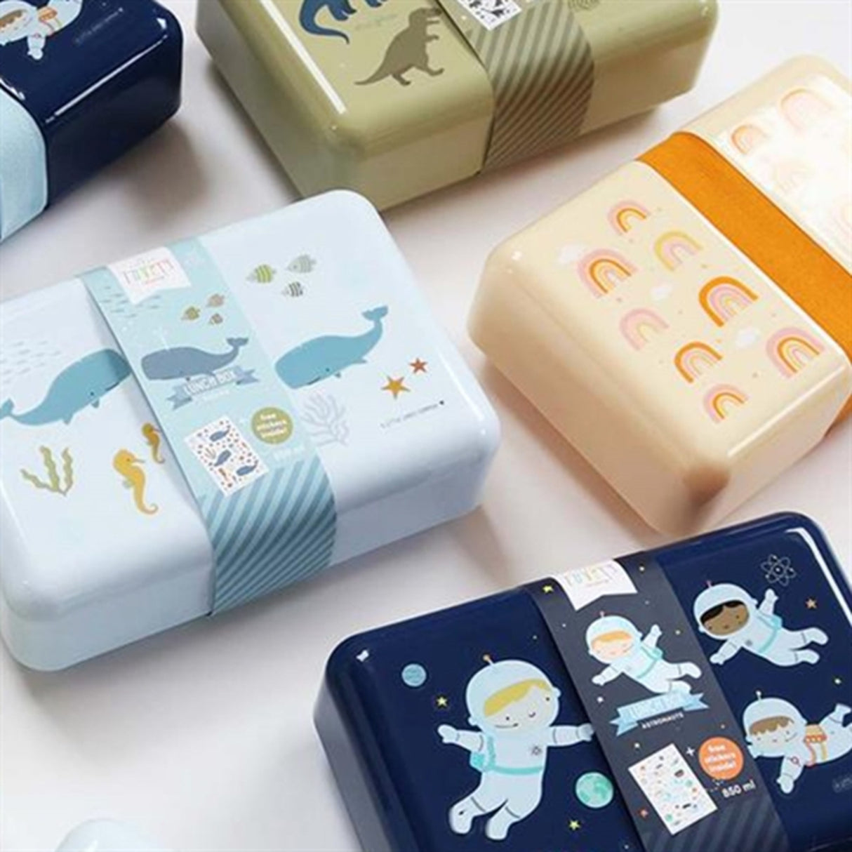 A Little Lovely Company Madkasse Astronauts