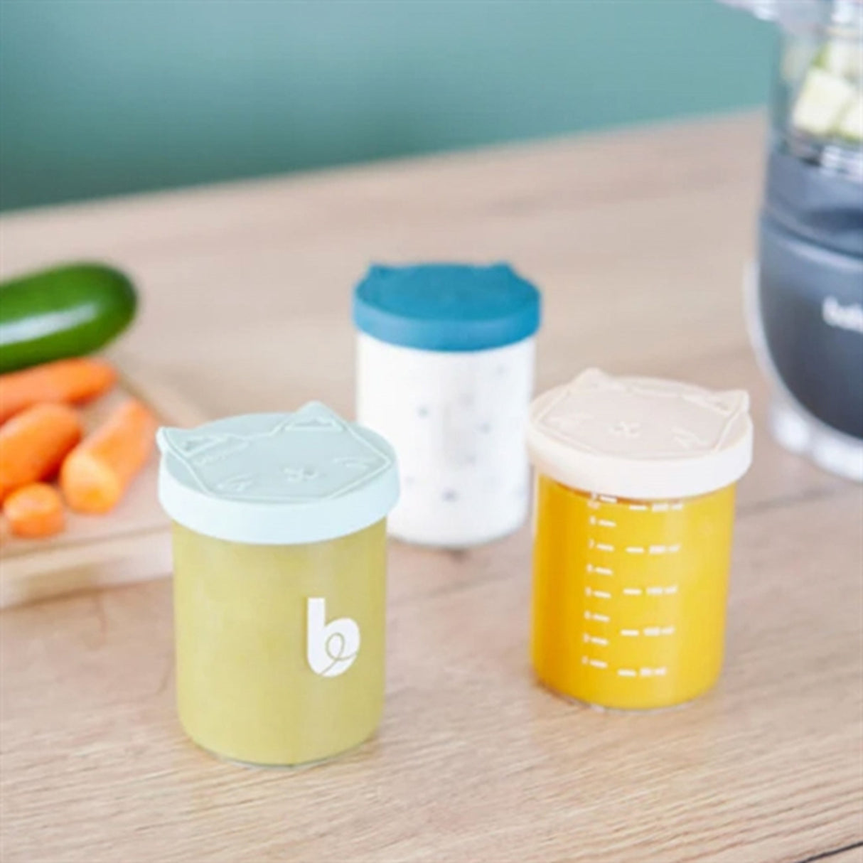 Babymoov ISY Glasbøtter - 6x 250ml