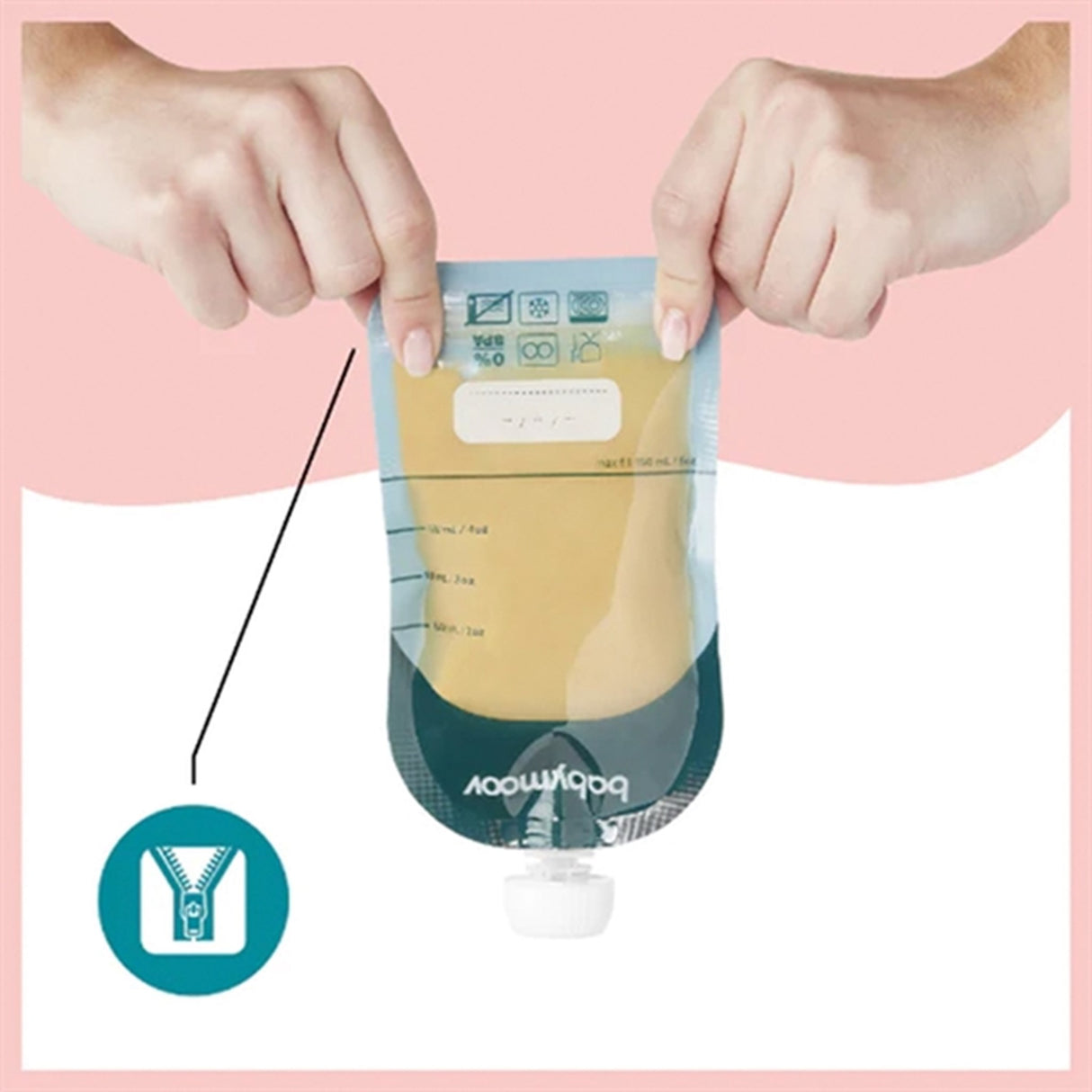 Babymoov ISY Genbrugelige madposer - 20 stk.