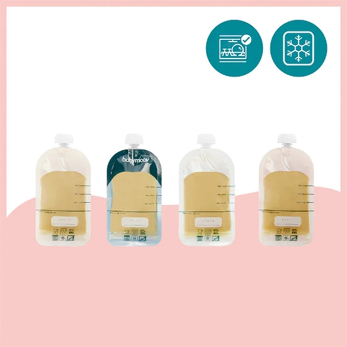 Babymoov ISY Genbrugelige madposer - 20 stk.