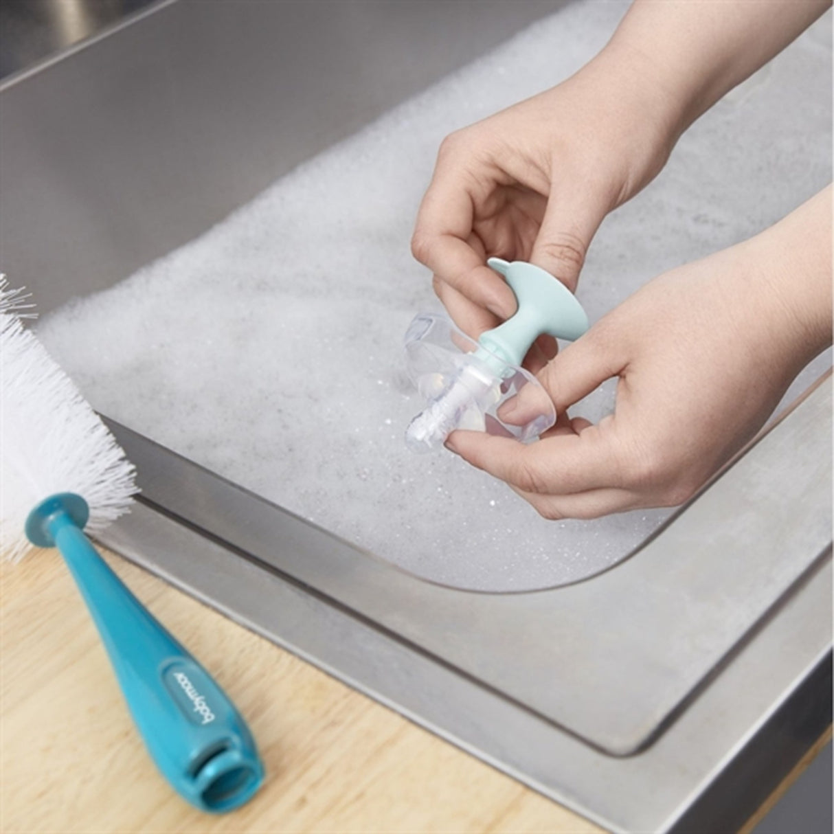 Babymoov Flaskebørste 2-i-1