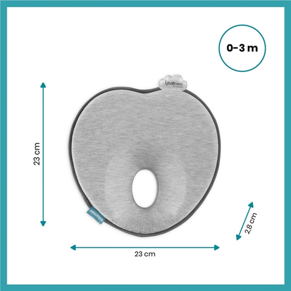 Babymoov Lovenest Baby Pude Original Smokey